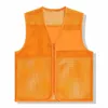 Custom Design Mesh Vest Aangepaste Mannen en Vrouwen Mesh Vest Werkkleding Uniform Jas Tops 220609