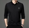 Herren FRAUEN Langarm-Poloshirt 2022 Frühjahr neues Business Casual besticktes Revers T-Shirt Herren