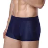 Slip Bamboowear Bambou Boxer Short Hommes Microfibre Mémoires Sous-Vêtements Compression Stretch XIN-Sous-Vêtements