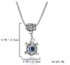 Turkish Evil Blue Eye Farterfly Turtle Owl Palm Halsband Kvinnor Män Pendant CLAVICLE CHAMER CHOKER JEYCHIT Gifts