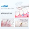 Ultraljudsmjuk hårinladdningsbar vattentät elektrisk tandborste för män och kvinnor passar barn vuxna vibrator 220627