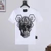 T-shirt Plein Bear T-shirt Round Neck SS Skull Strass Uomini T-shirt classici di alta qualità Hip hop streetwear Tshirt Casual Top Tees PB 16639