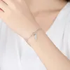 925 Silver Fit Pandora Stitch Bead A-Z буквы алфавит номера подвесной браслет шарм бусины болтаются