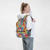 Hommes femmes Tie Dye tourbillon sac à dos enfants voyage sac d'école sac à dos léger