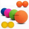 Wholesale-Body Building Yoga Double Lacrosse Massage Ball Mobility Myofascial Trigger Point Release massager gym Fitness yoga peanut Balls