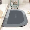 Diatom Mud Cushion Water Absorption Pad Toilet Door Floor Mat Diatomite Anti-skid Bathroom Foot Carpet