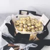 50st Clear Chocolate Box Truffle Liner Flower Candy Box Bouquet Chocolate Ball Holder Case Valentines Day Present Box Party Decor 22240Z