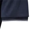 Aiopeson V Neck Polo -skjortor för män Solid Color Short Sleeve Classic s S Summer Shirt Clothing 220615