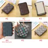 Klassiek bedrukte munten Purs Orgel Design Creditcard Hold Mini Bag Women Girls Pu Leather Zipper Wallet Retro Vintage Short Portes Pouch Hold in the Hand