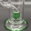 8.6 "Groene Hookah Bong Glas Waterpijp Dikke Beker Bongs Roken Waterpijp Bongs Hoofddiensten Grootte 14mm Kom