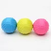 Dog Toys Footprint Rubber Dog Ball Toys Bite Resistant Chew Toy for Small Dogs Puppy Game Play Squeak Interactive