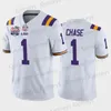 CeoCustom 2021 College Football Jersey Jamal Adams Joe Burrow John Emery Jr Tyrion Davis-Price Kayshon Boutte TERRACE MARSHALL JR