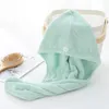 Trockene Haarkappen Mikrofaser Quick Dry-Show Magic Absorbierende Haare Handtuch Trocknen Turban Wrap Spa Badekappe SN4572