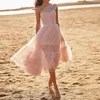 2022 Nuovo scollo a V Dritto Dritto Abiti da sera Lunghi Caftano Partito Cristalli perline Abiti da sera Vestidos Formals Dubai Dress Formal Prom Gown