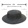 Berets Lawliet 1pcs Mini Top Maize Straw Hats Craft Making Fascinator Millinery Supplies Summer Sun Custom A224Berets