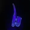 UV Blue Proxy Hookah Handl Thread Reting PipeConcesions Only Sale Glass