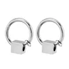 Hoop Huggie boucles d'oreilles coréennes vente 2 pièces Invisible pas d'oreille trou pince nez anneau nombril pour Punk vent bijoux accessoires cerceau