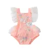 MaBaby 024M Princesa Nascida Infantil Bebê Menina Macacão Renda Pérola Flor Sem Mangas Macacão Macacão Roupas de Aniversário Macacões2278132517