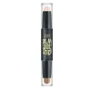 Highlighter Pencial Doppelseitiger V-Gesichtstrimmstift Dual-Use-Nasenschatten-Reparaturpulver Concealer-Reparaturstift