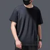 Men's T-Shirts 2022 Tshirt Men Viscose Fiber Short Sleeve Summer Thin Mesh Quick-Drying T-shirt Plus Size Loose Clothes