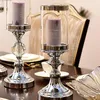 Candlers transporteurs européens Bougies de luxe décoration maison chandelle décorations de mariage en métal lanternes 50q102candle