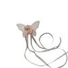 Fashion Satin Barrettes Bow Hair Clips Temperament Ribbon Ponytail Clip For Women Top Hair Accessories