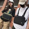 Streetwear Chest Rig Bag Unisex Functional Tactics s Adjustable Harajuku Style Hip Hop Lady Tooling Vest Suits J220705