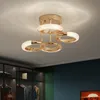 Acryllicht Luxe plafondlampen Postmoderne woonkamer Slaapkamer Studeerkamer Creatieve ontwerper LED-persoonlijkheid Eenvoudige lampglans