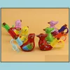 Kunst- en ambachten kunst geschenken huizentuin keramische water vogel fluit decoratie kinderen fedEx SN819 Dr Dh8vo
