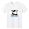 Hommes Designer T-shirts Vêtements Été Simple Street Wear Mode Hommes Coton Tshirt Ligne Casual Mens Tee T-shirt Blanc Noir Plus Taille 4XL