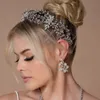 Barocke Prinzessin-Hochzeitskronen, Kopfschmuck für Bräute, luxuriöse Kristalle, Strasssteine, Stirnband, Tiaras, Damen-Haarschmuck, formeller Abschlussball-Haarschmuck, CL0749