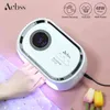 Nxy Aubss Uv Led Lamp Nail Dryer Aurora 2 in 1 48w High Power Quick Drying for Manicure Accessories Gel Polish 220624