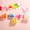 Foam Sponge Earplugs Great for travelling sleeping reduce noise bullet shape Ear plug randomly color gift 100 pairs