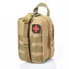 Bolsas al aire libre Molle Tactical Botiquines de primeros auxilios Bolsa de emergencia al aire libre Ejército Caza Coche Emer 220811