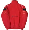 Fato de corrida F1 Novo vestuário de trabalho em equipe todo bordado outono e inverno jaqueta de algodão 2498 8tl6