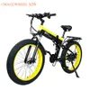 EU Voorraad CMACEWHEEL X26 48 V 10.8Ah * 2 Dual Batterij 750 W Nieuwe Kleurrijke Display 26*4 inch dikke Band Opvouwbare Volwassen E-bike