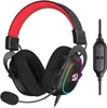 Fones de ouvido Redragon H510 Zeus X Wired Gaming Headset RGB Lighting 7.1 Surround Sound Multi Platforms Headphone Works For PC PS4H