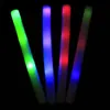 Party Decoration Multi-Color LED Fluorescerande Stick 10 st/Lot Longth 40 cm diameter av 4 float rod lampor Dark Glow YGB001Party