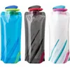 Składana torba na wodę Kettle PVC Zamożne butelki z wodą na zewnątrz Sport Sports Travel Wspinacz butelka wody z potook sxaug02