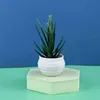 Mini konstgjorda aloe växter bonsai små simulerade trädkruka falska blommor kontor bord krukut ornament hem trädgård dekor