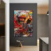 초록 캔버스 인쇄 포스터 오토바이 캔버스 그림 포스터 인쇄 거실 가정 장식을위한 Cuadros 벽 예술 사진