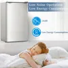 Dondurucu ile kompakt buzdolabı, 3.2 Cu.ft Mini Buzdolabı Tersinir kapılı, 5 ayar sıcaklık mutfak, yatak odası, yurt, daire, bar, ofis, rv için ayarlanabilir