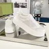 Designer-Schuhe für Herren und Damen, bedruckte geprägte Schuhe, Milan Web-Trainer, luxuriöser Plateau-Sneaker mit Box