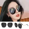 Fashion Sunglasses Designer Women's Summer Anti Ultraviolet Polarizing Glasses Big Round Face Net Red 2022 New Korean