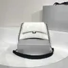 Дизайнерские сумки2022 Top Designer Ladies Bags Новая цепная масляная масляная восковая кожаная сумка для песочных решетки Регулируемая плечевые ремни роскошная сумочка