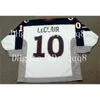 QQQ8 Vintage 1998 EUA Hóquei Jerseys 10 John Leclair 35 Mike Richter 16 Pat LaFontaine 2 Brian Leetch 15 Brett Hull White Custom Jersey