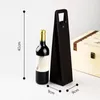 PU Leather Wine or Champagne Gift Wrap Tote Travel Bag Single wine Bottle Carrier Case Organizer Wine Bottles Gifts Bags 0526