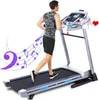 Opvouwbare loopband 3.25HP Power Running Jogging Wandelmachine Multifunctionele loopbanden met LCD-scherm Indoor fitnessapparatuur