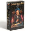 Edgar Allan Poe Tarot par Rose Wright Un jeu de 78 cartes et un guide PDF couleur de 288 pages Jeu de cartes Jeu de société