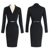 Work Dresses Cross-border European amazon qiu dong long-sleeved suit cont